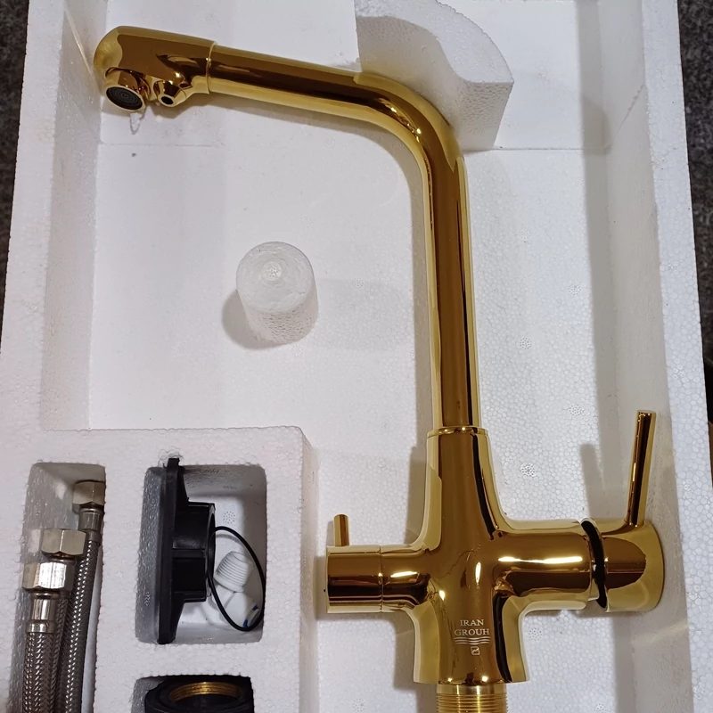 شیر ظرفشویی دو منظوره آوین طلایی (ایران گروه با 7 سال گارانتی)