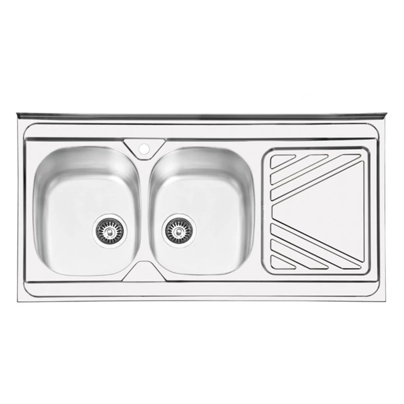 سینک ظرفشویی ایلیا استیل مدل 1028 فانتزی