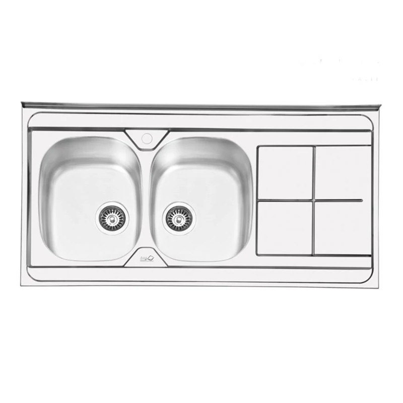 سینک ظرفشویی ایلیا استیل مدل 1041 فانتزی