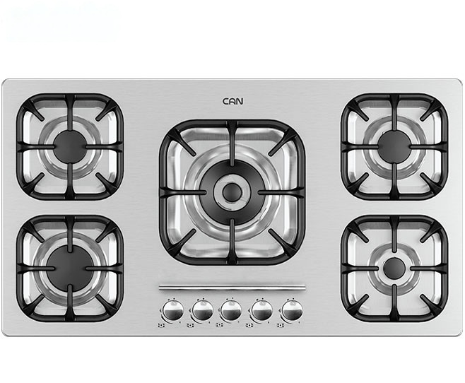 اجاق گاز صفحه ای پنج شعله 523s multi step کن