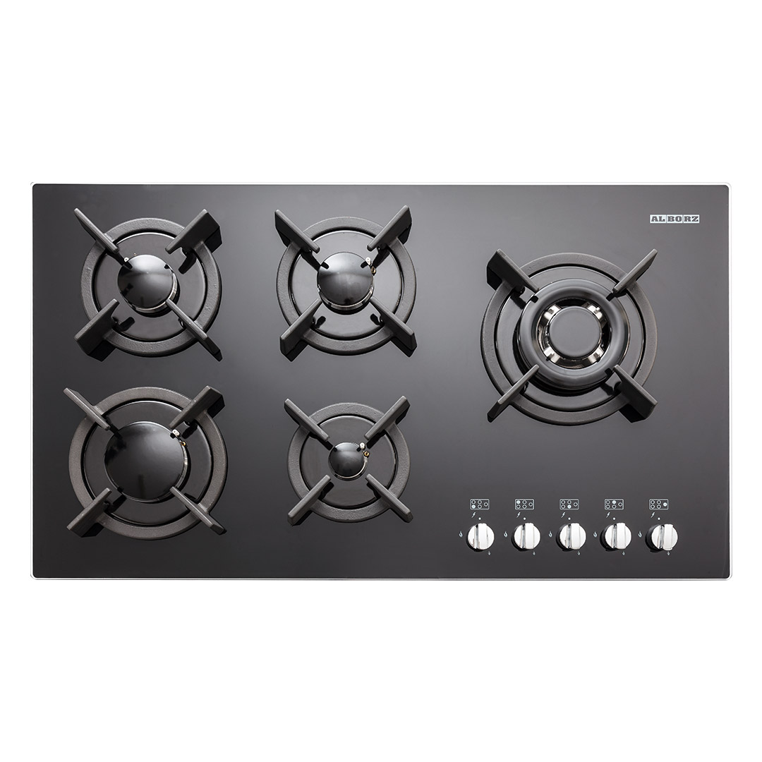 اجاق گاز رومیزی پنج شعله‌ مدل G-5907 – L&R استیل البرز