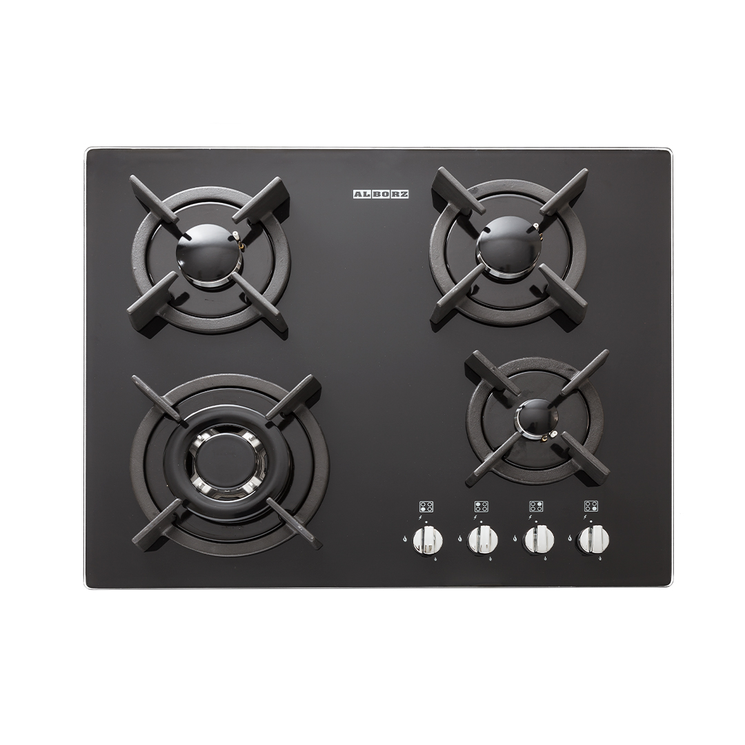 اجاق گاز رومیزی چهار شعله‌ مدل G-4602 استیل البرز