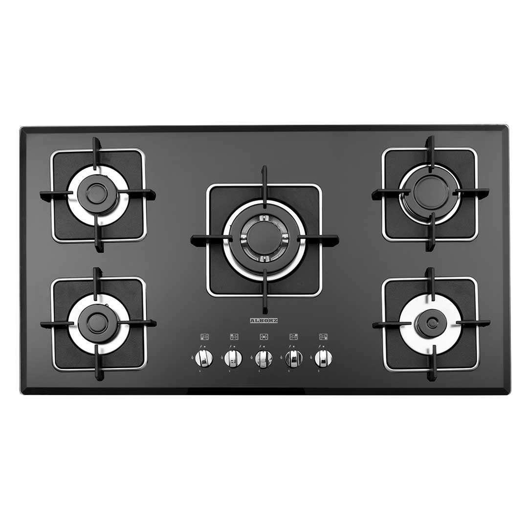 اجاق گاز رومیزی پنج شعله مدل G-5960 i استیل البرز