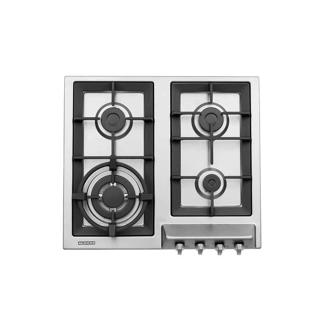 اجاق گاز رومیزی چهار شعله مدل S-4655 i استیل البرز